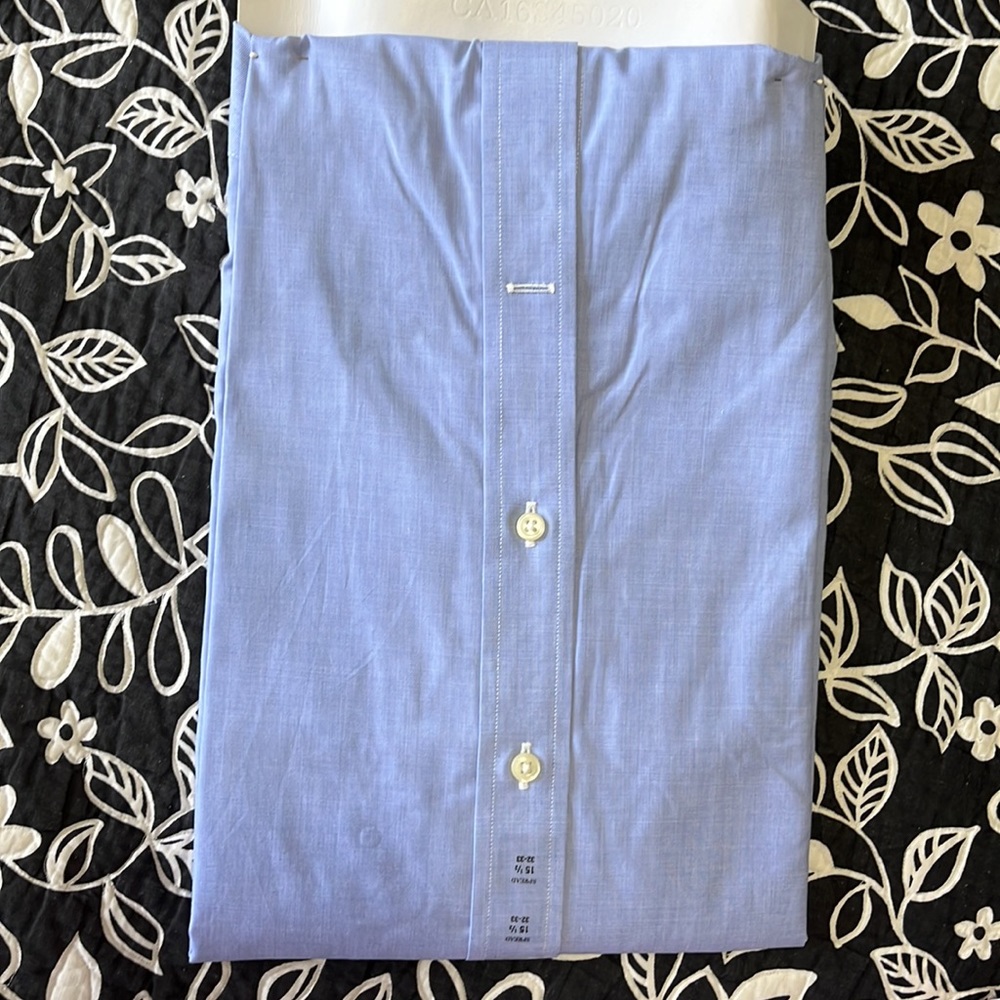 (#247) NWT Mens long sleeve casual shirt by Ralph Lauren Polo. Size 15 1/2-32/33 - Picture 7 of 8